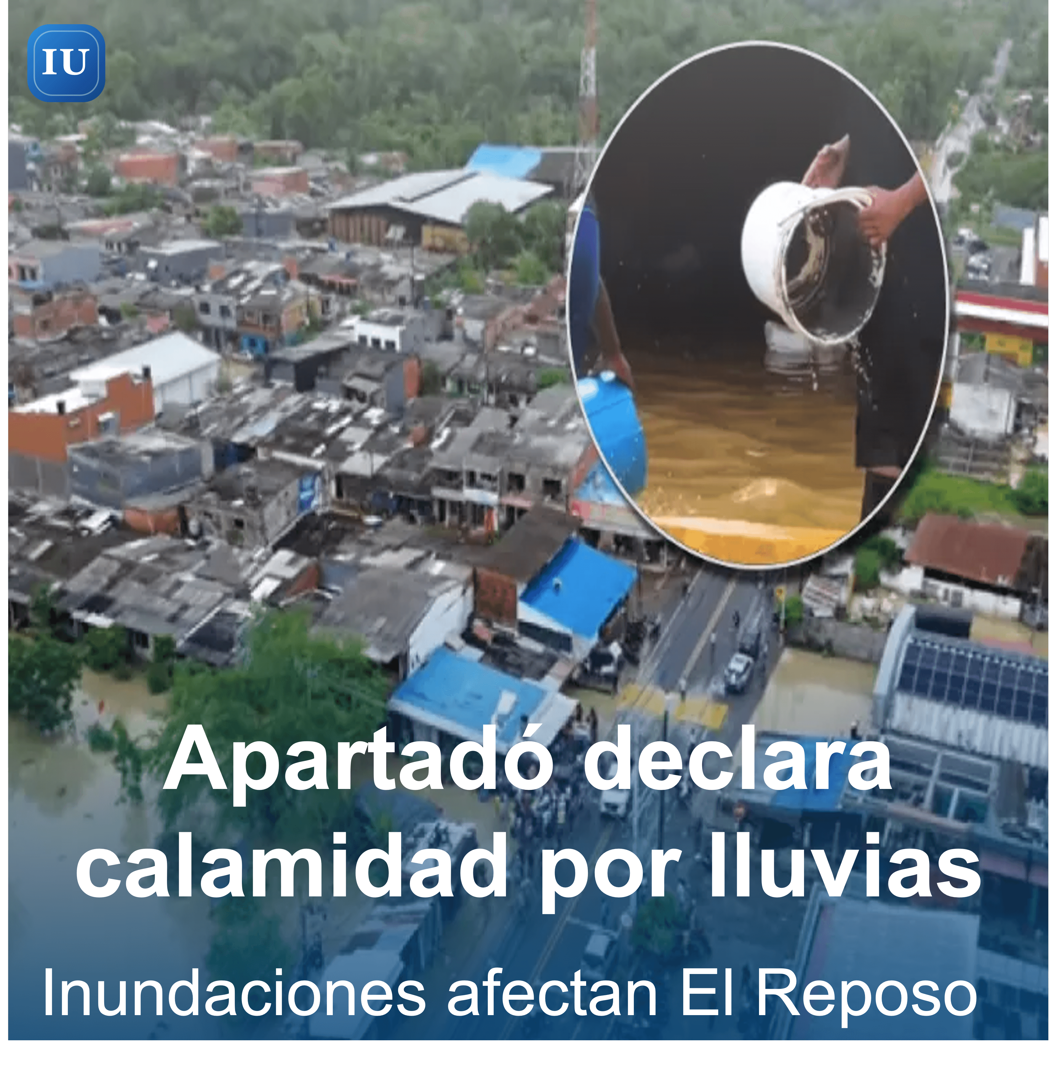 Apartadó declara calamidad pública por inundaciones en el corregimiento El Reposo