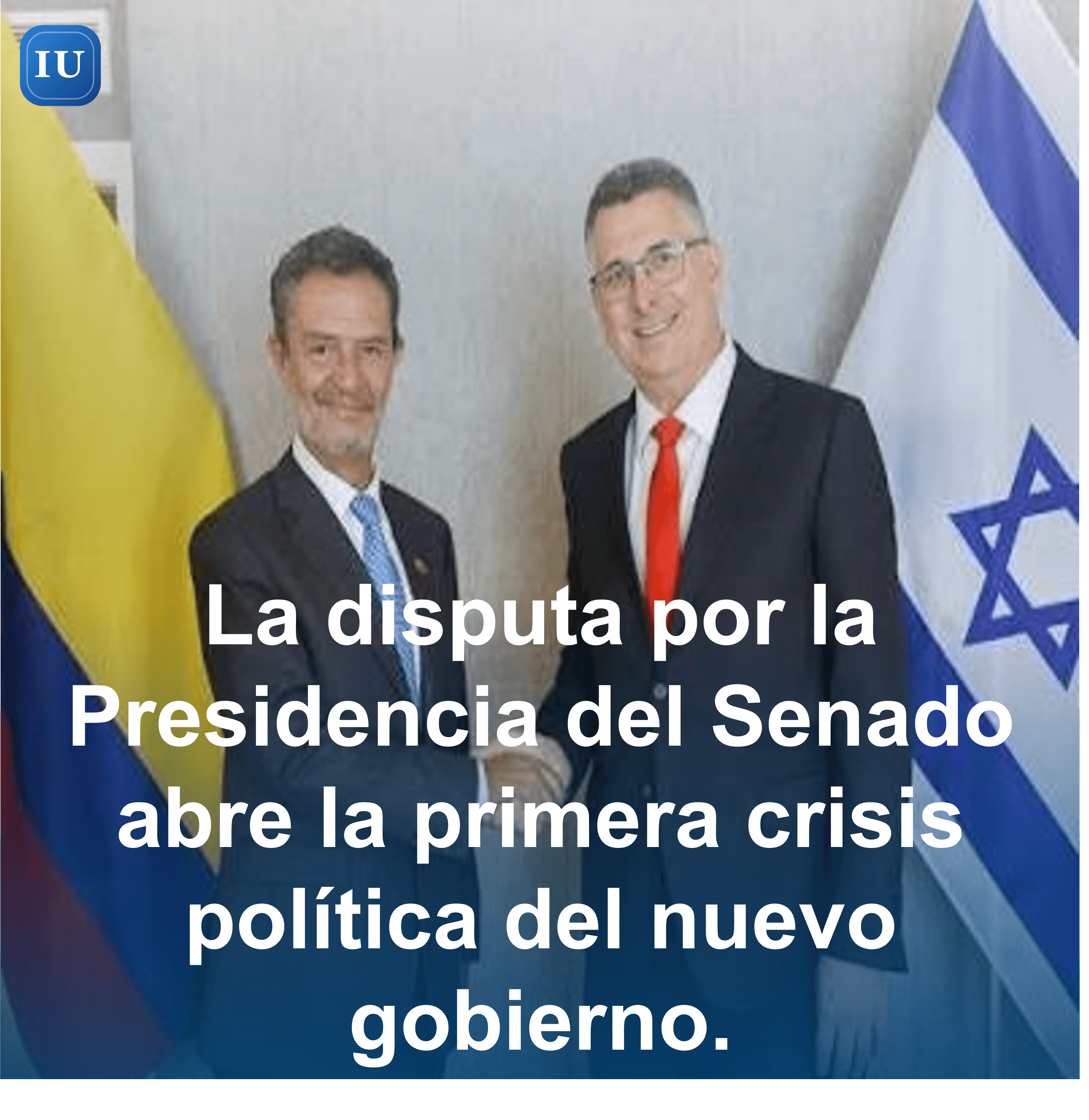 La disputa por la Presidencia del Senado abre la primera crisis política del nuevo gobierno.
