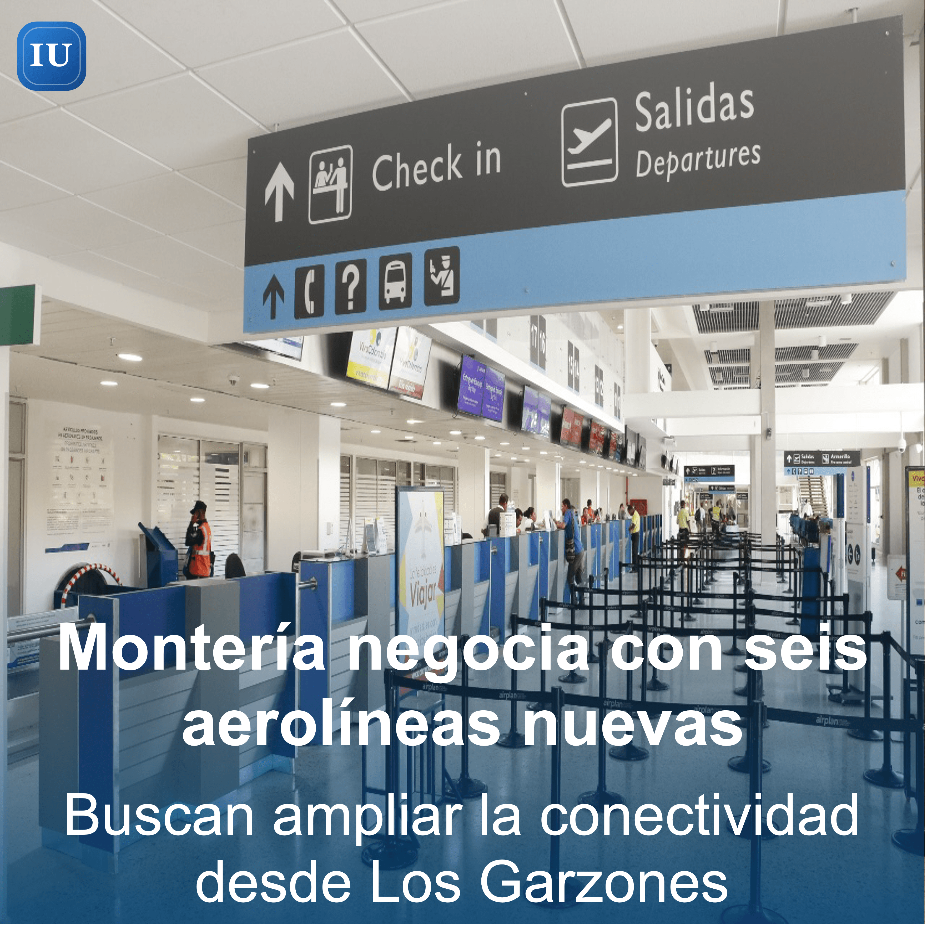 Alcaldía dialoga con seis aerolíneas para ampliar la conectividad aérea de Montería