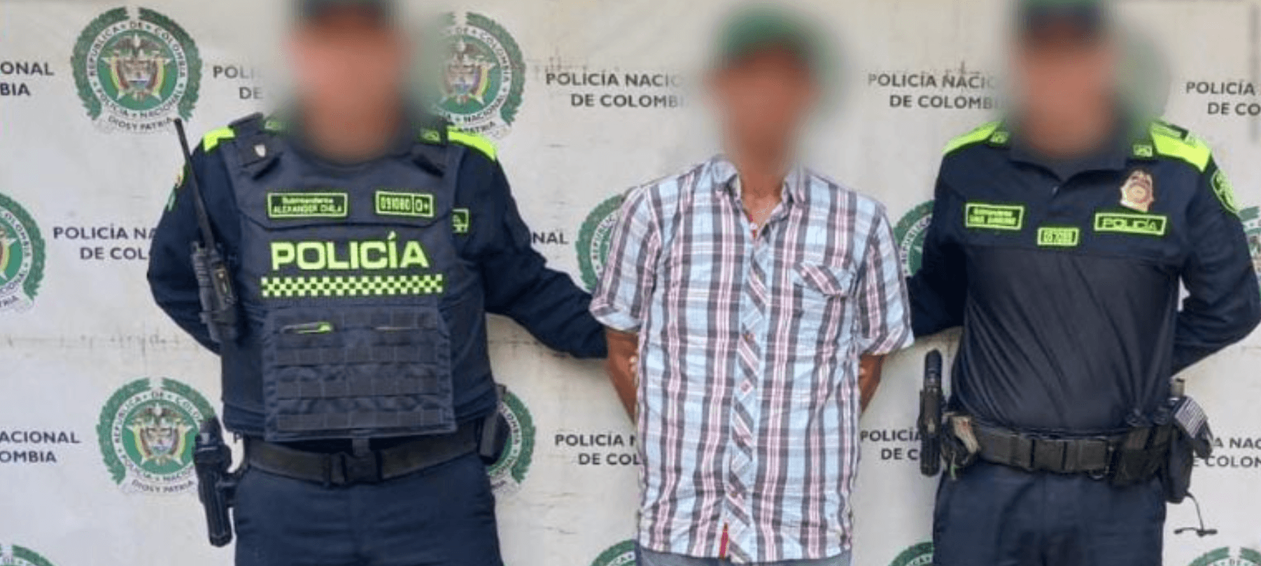 Capturan a hombre en el centro de Montería tras romper vidrio de un carro en presunto intento de hurto